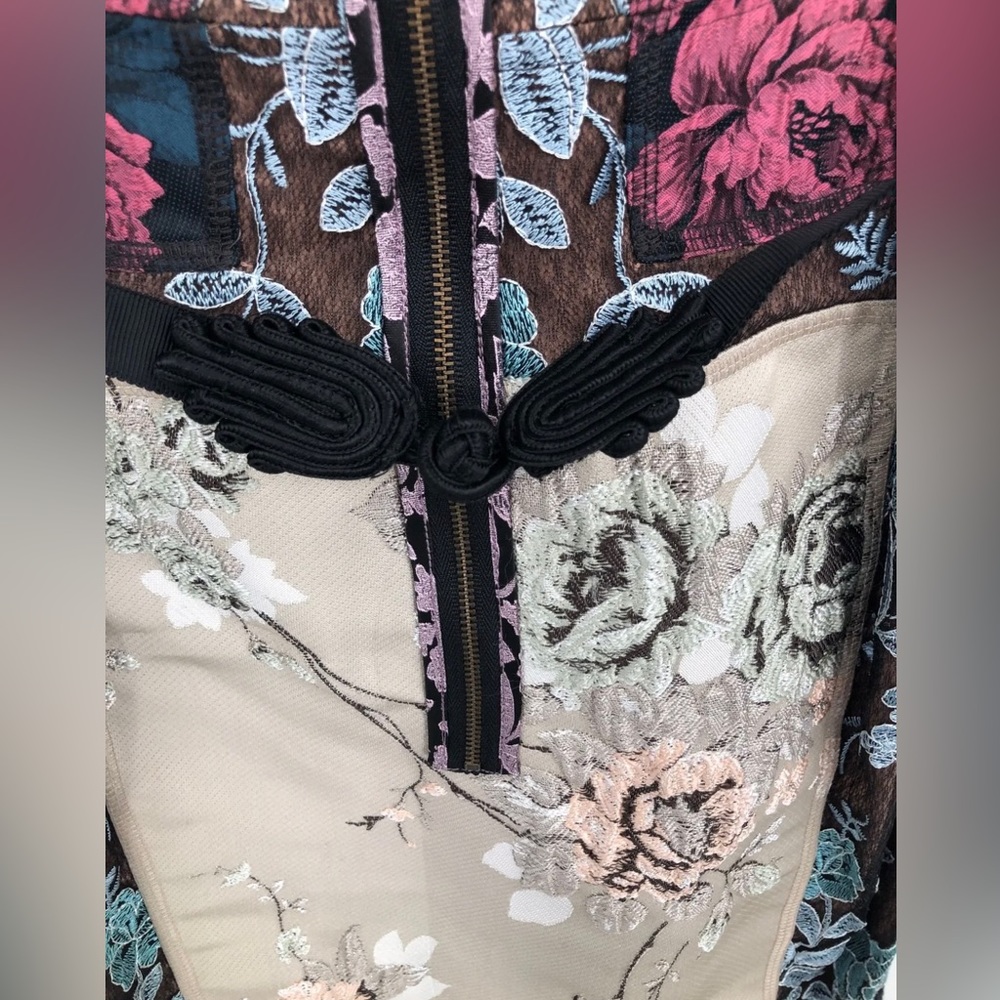 Byron Lars Beguile Brocade Sheath Dress Size 0 - Picture 3 of 10